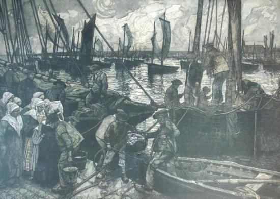 1917-leon-ruffe-le-dechargement-du-poisson-a-camaret.jpg